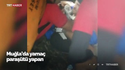 Muğla'da paraşüt kazası: 1 ölü, 2 yaralı