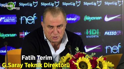 Fatih Terim: "Forması, sarı-kırmızıysa taraftardan yuh sesi çıkmaz!"