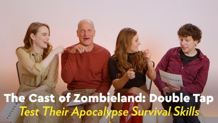 We Quizzed the Cast of Zombieland: Double Tap to See How Well They'd Survive an Apocalypse