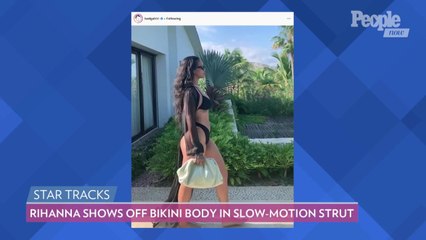 Rihanna Continues Instagram Fashion Show with New Video in Tiny Jean Shorts