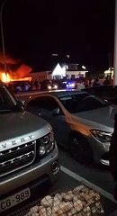 Incendie de quatre véhicules à Gosselies