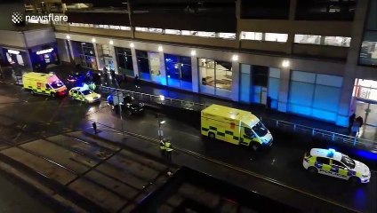Emergency services cordon off Manchester Arndale Centre after 'man with knife' arrested