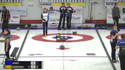 World Curling Tour, Canad Inns Women's Classic 2019 Jones (CAN)  vs Ackerman (CAN)