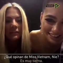 Miss EE.UU. se burla de las concursantes asiáticas del Miss Universo por no hablar inglés