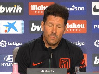Atlético - Simeone : "Jouer ce Clasico, c'est secondaire"