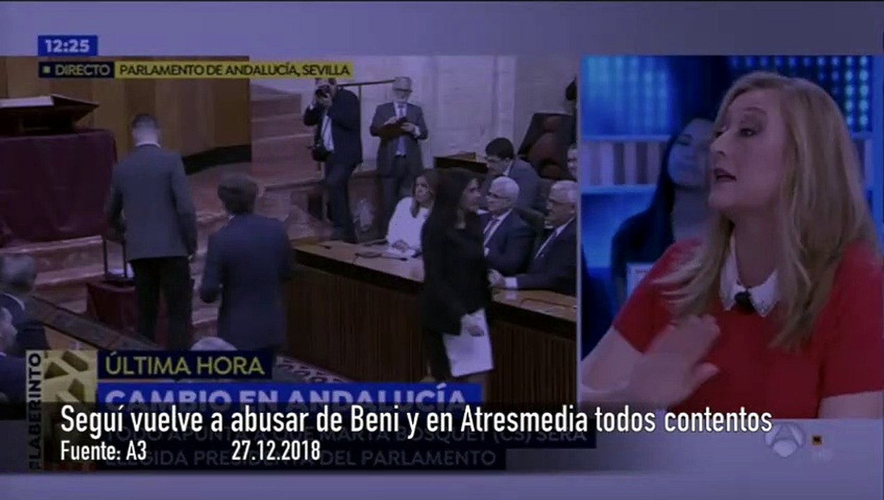 Seguí vuelve a abusar de Elisa Beni y en Atresmedia todos contentos