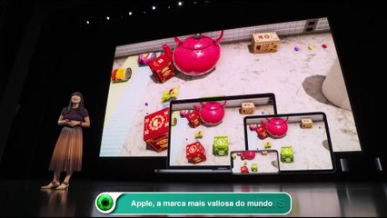 Apple, a marca mais valiosa do mundo