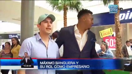 Máximo Banguera posiciona su marca