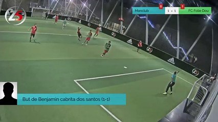 But de Benjamin cabrita dos santos (1-1)