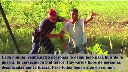Edgard Raúl Leoni Moreno tipos de personas desplazadas por la fuerza refugiados