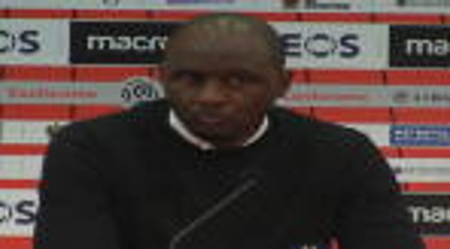 10e j. - Vieira : Il faut laisser du temps aux recrues