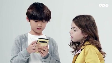 When Korean kid meet American kid for the first time