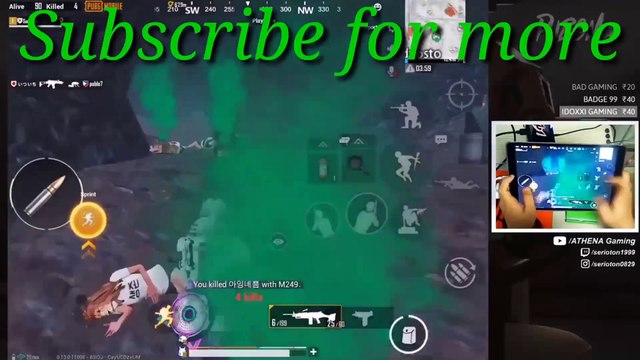 Athena gaming god of pubg mobile hacker killed athena