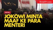 Sering Ganggu Menkeu hingga Menlu Malam-malam, Presiden Jokowi Minta Maaf