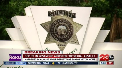 Kern County Sheriff's Deputy Arrested for Sexual Assault