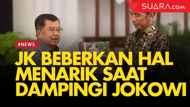 Jusuf Kalla Ceritakan Hal Menarik saat Dampingi Presiden Joko Widodo