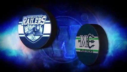 ECHL - Maine Mariners 2 at Worcester Railers HC 3 - Shootout
