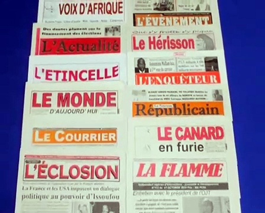 Revue Presse Labari Zarma 18 Octobre 2019