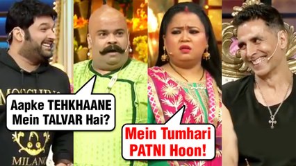 Bacha Yadav As BALA With Bharti, Akshay, Kapil, Ritesh | The Kapil Sharma Show Housefull 4