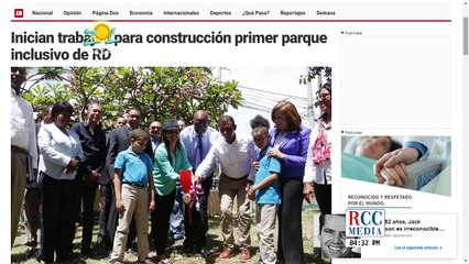 Sofia Lachapelle  Alfredo Martinez y Domingo Contreras no cumplieron el parque para niños
