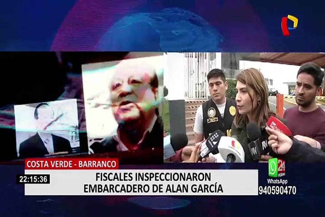 Así fue la diligencia de inspección del club embarcadero del fallecido Alan García