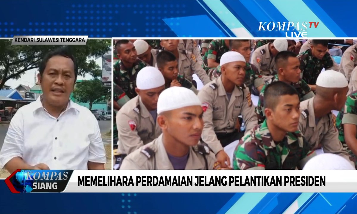 Memelihara Perdamaian Jelang Pelantikan Presiden