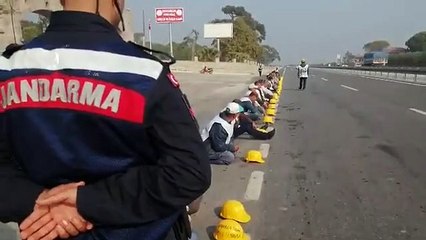 Somalı madencilerin Ankara yürüyüşü 15. gününde
