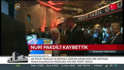 Türk edebiyatının sembol isimlerinden #NuriPakdil hayatını kaybetti