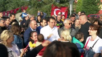 İmamoğlu, “teleferik nöbeti”ndeki Sapanca halkıyla buluştu