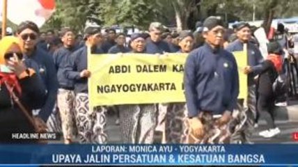 Parade Merah Putih di Yogyakarta Berlangsung Meriah