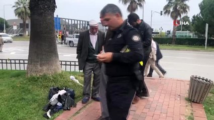 Samsun'da şüpheli çanta paniği
