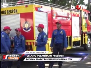 Jelang Pelantikan, Aparat Sidoarjo Razia Bis ke Jakarta