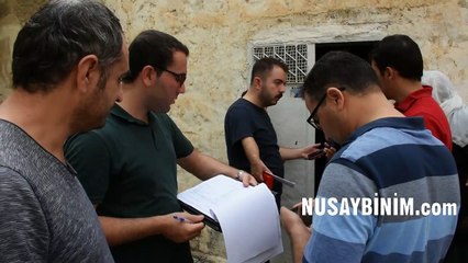 Nusaybin'de hasar tespit çalışmaları başladı