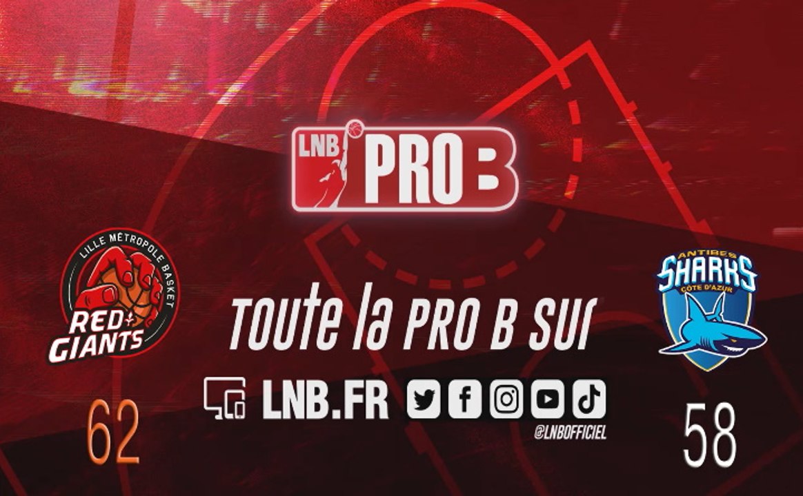 PRO B : Lille vs Antibes (J2)