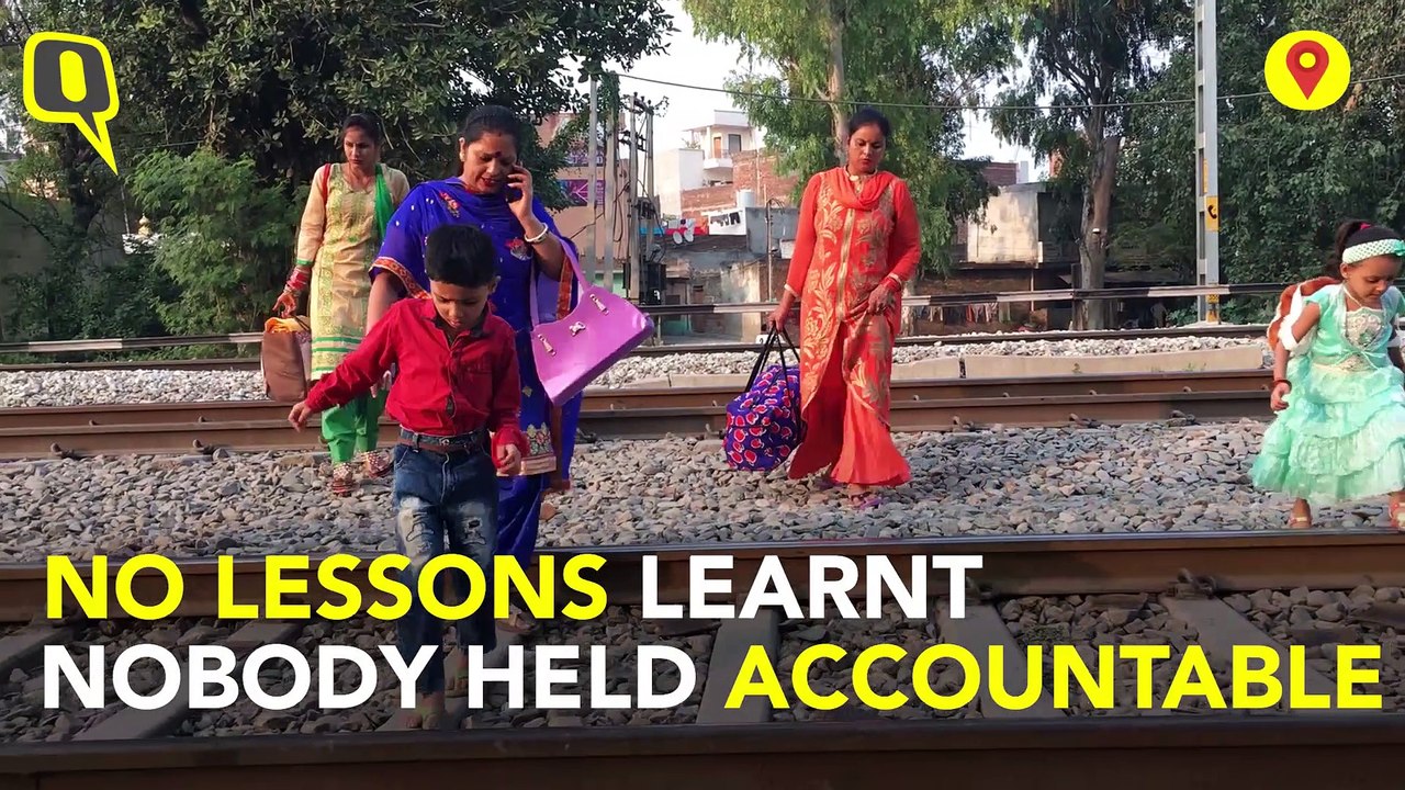 A Year After Amritsar Train Tragedy, Trespassing on Tracks Continue