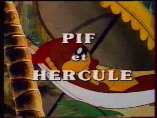 Début VHS de Pif et Hercule N°1 - 1989