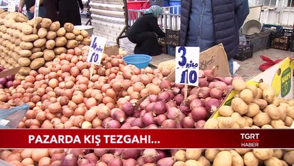 Kış Pazarı Geçen Yıla Göre Ucuz