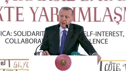 Cumhurbaşkanı Erdoğan: "Uluslararası medya kuruluşları yanlı yanlış haberlerle kamuoyunu İslamdan...