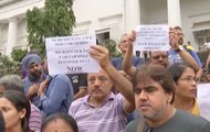 PMC Bank scam: Depositors stage protest near RBI headquarters