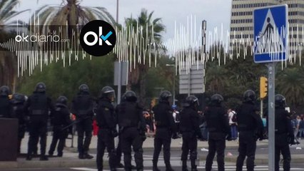 Audio viral de un Guardia Civil GRS desplegado en Barcelona