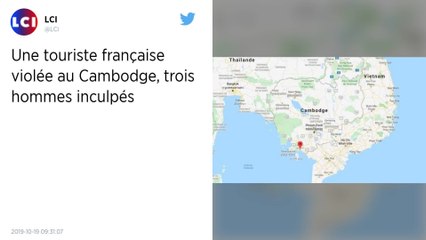 Une touriste française violée au Cambodge, trois hommes inculpés