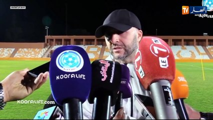 بلماضي يصل إلى المغرب ويقوم بزيارة تشجيعية للمنتخب المحلي