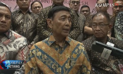 Wiranto Silaturahmi dengan Pegawai Kemenko Polhukam