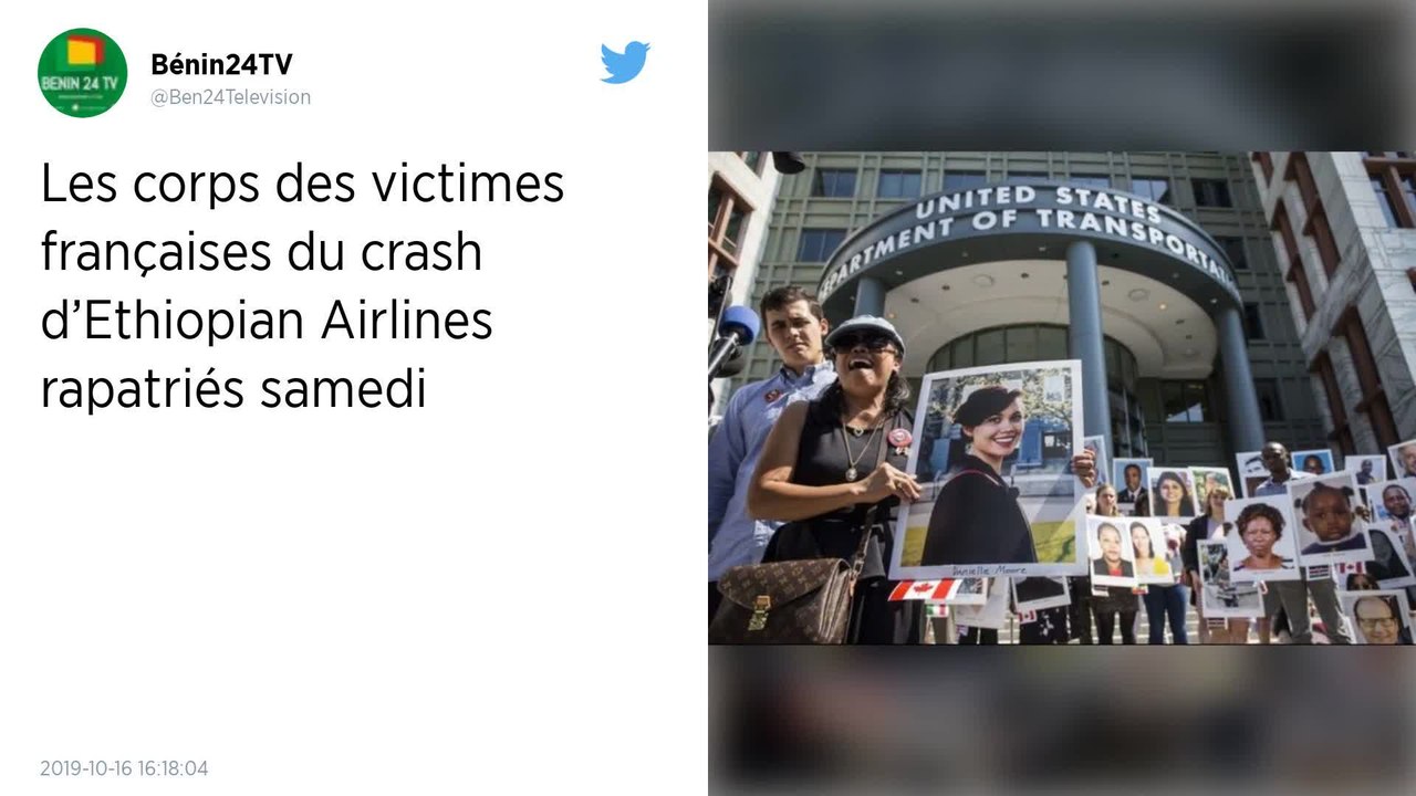 Ethiopian Airlines. Les corps des 10 victimes françaises rapatriés à Orly