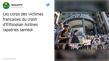 Ethiopian Airlines. Les corps des 10 victimes françaises rapatriés à Orly