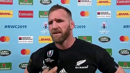 All Blacks skipper Kieran Read talks about his sides win over Ireland