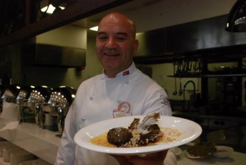 Asma bağ yaprağından tatlı