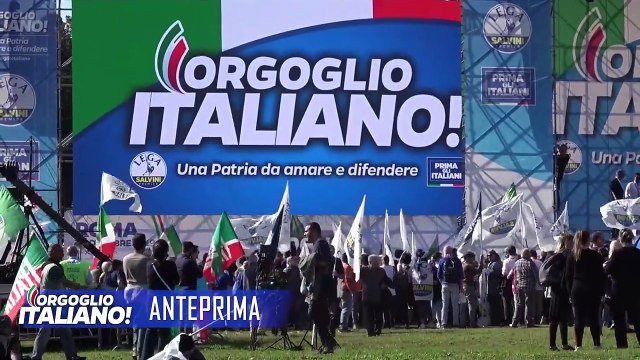 Roma - In piazza San Giovanni Popolo, Italia vera, #orgoglioitaliano (19.10.19)