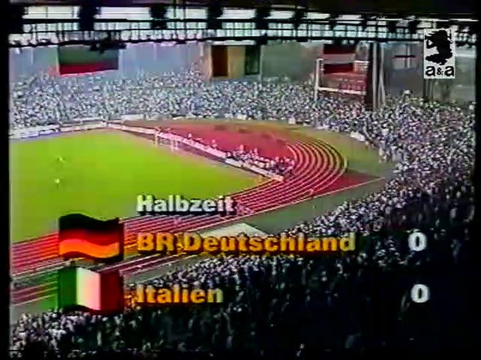 EM 1988 Gruppe 1 Spiel 1 - Deutschland v Italien - 2.HZ