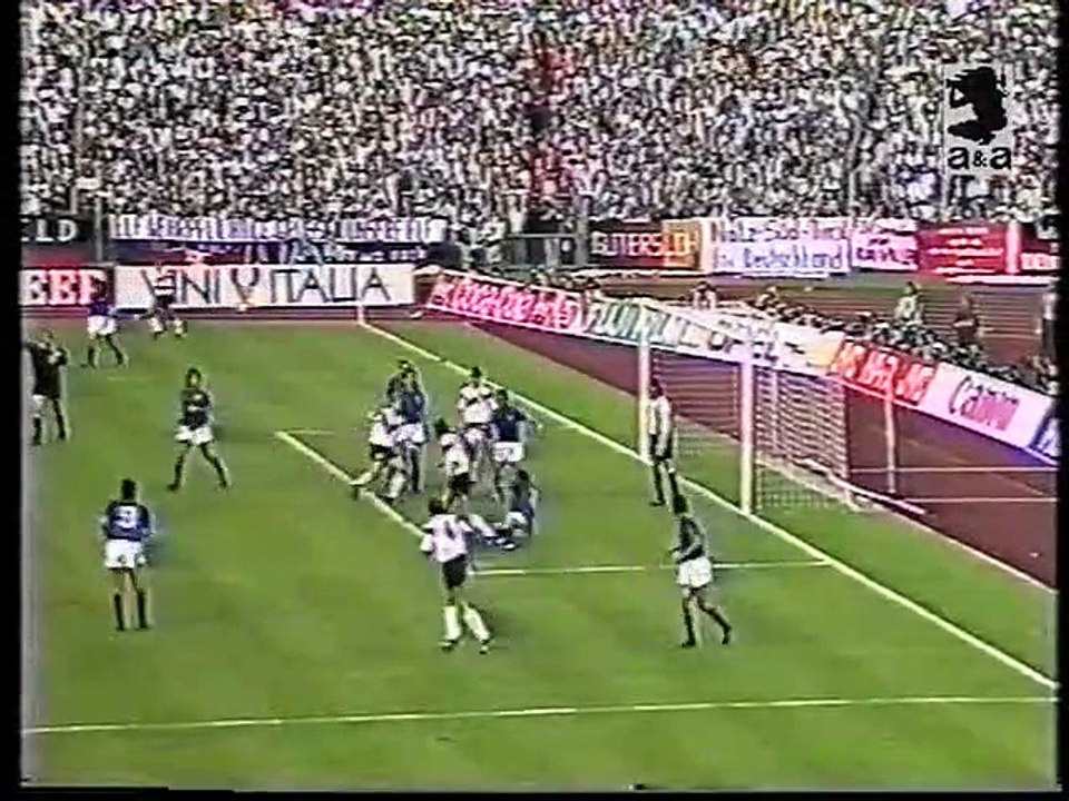 EM 1988 Gruppe 1 Spiel 1 - Deutschland v Italien - 1.HZ